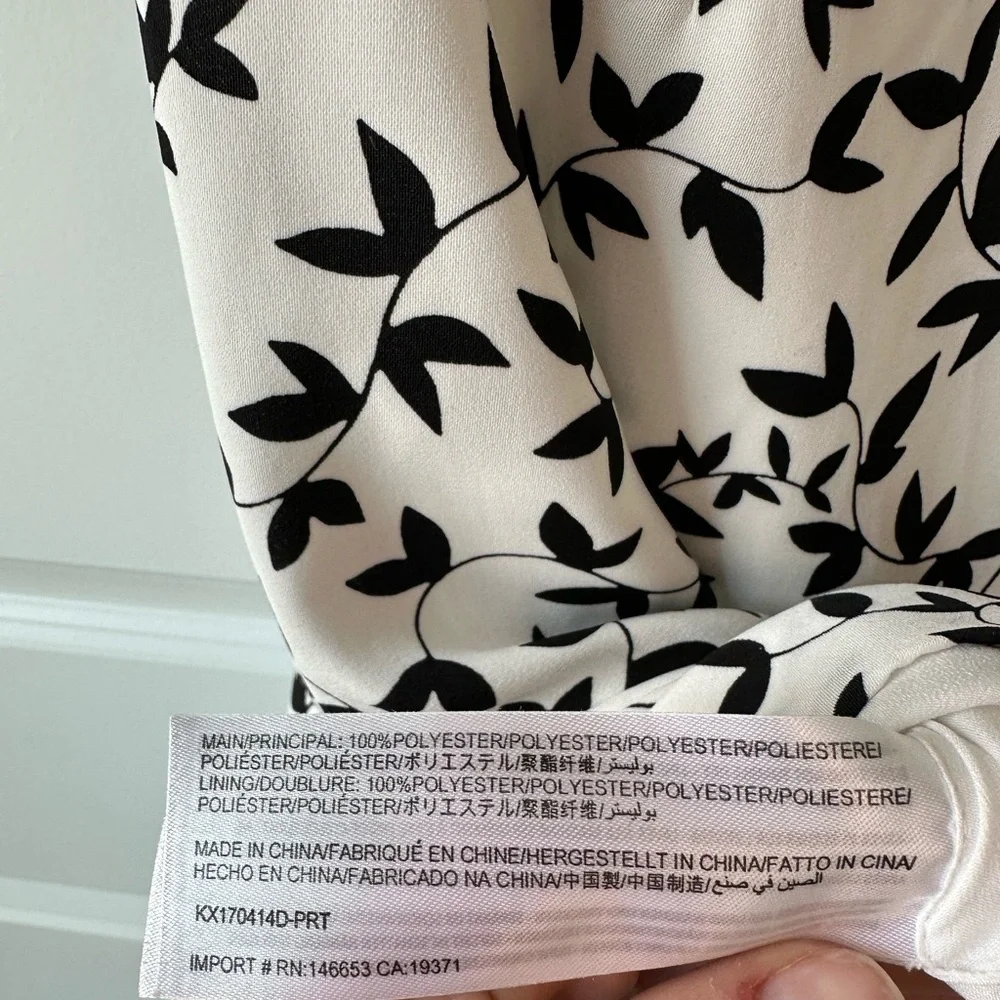 Keepsake The Label Overpower Mini Dress Ivory and Black (Size L) - Picture 8 of 10
